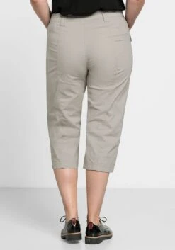 Sheego Gerade 3/4-Hose Mit Krempelfunktion -Shego Kleidung Geschaft 11266100780 003C6 00 SH