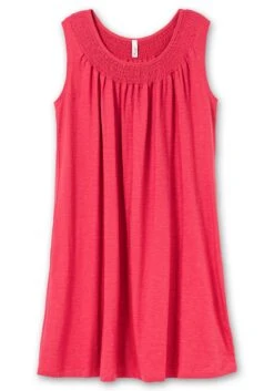 Sheego Shirtkleid Mit Smok-Einsatz, In A-Linie 9 Sheego Shirtkleid Mit Smok-Einsatz, In A-Linie -Shego Kleidung Geschaft 11272100245 04NQQ 00 SH