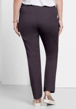 Sheego Schmal Zulaufende Chinohose Mit Bundfalten -Shego Kleidung Geschaft 11273400115 0039I 00 SH