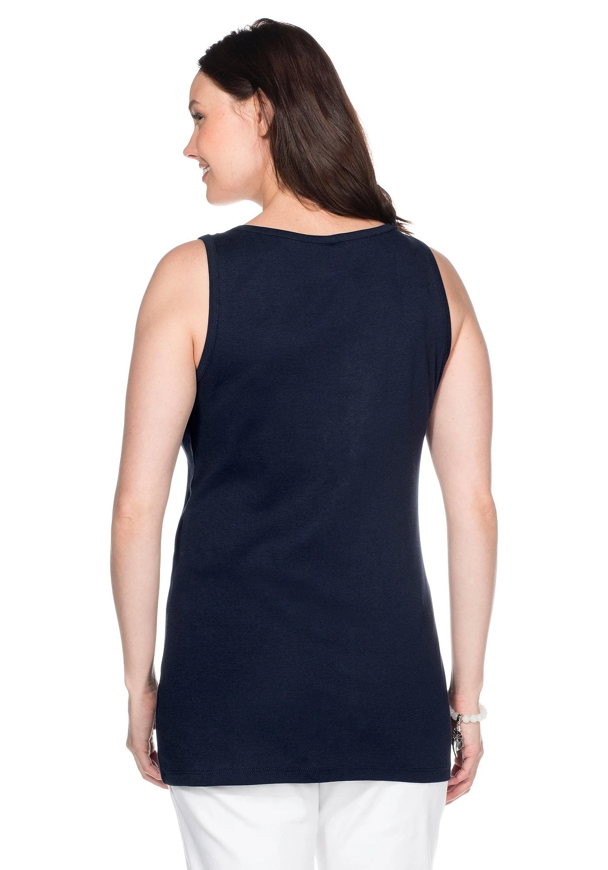 Sheego Longtop In Rippqualität, Mit Weitem Ausschnitt 2 Sheego Longtop In Rippqualität, Mit Weitem Ausschnitt – Bild 2