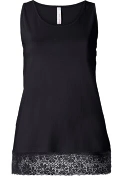 Sheego Top Mit Spitzenbordüre Am Saum -Shego Kleidung Geschaft 11323400289 04 SH