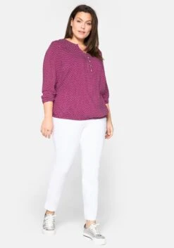 Sheego BASIC Schmale Bengalin-Stretch-Hose -Shego Kleidung Geschaft 11536700010 03FG8 00 SH