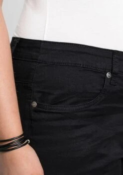 Sheego Schmale Stretchhose Aus Baumwoll-Twill -Shego Kleidung Geschaft 11552100289 003IY 00 SH