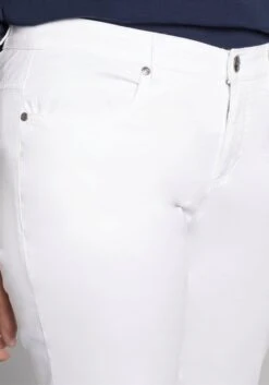 Sheego Gerade Hose Aus Baumwoll-Twill -Shego Kleidung Geschaft 11555000010 0041M 00 SH