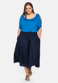 Sheego Hosenrock Mit Zwei Taschen -Shego Kleidung Geschaft 12730300018 04A9W 00 SH