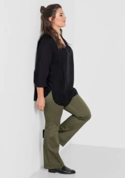 Sheego Tunika Mit 3/4-Arm Und Gerundetem Saum 10 Sheego Tunika Mit 3/4-Arm Und Gerundetem Saum -Shego Kleidung Geschaft 12891800289 029MQ 00 SH