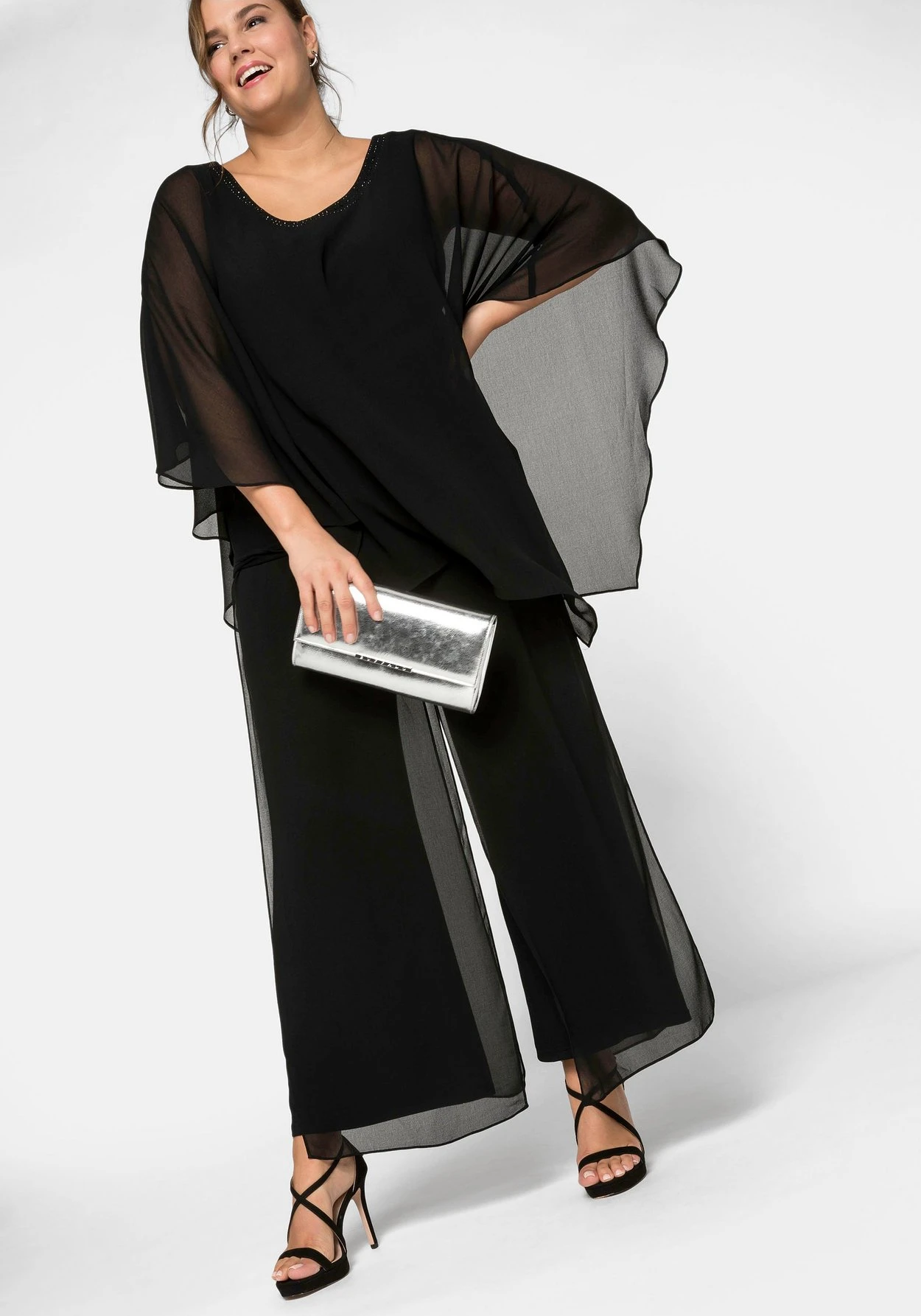 Sheego Weite Hose Im Lagenlook 7 Sheego Weite Hose Im Lagenlook – Bild 7