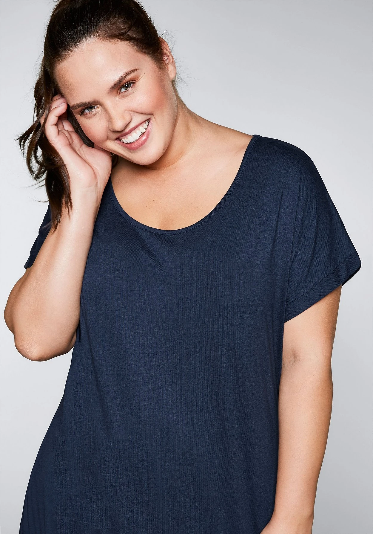 Sheego Shirtkleid Mit Taschen 5 Sheego Shirtkleid Mit Taschen – Bild 5