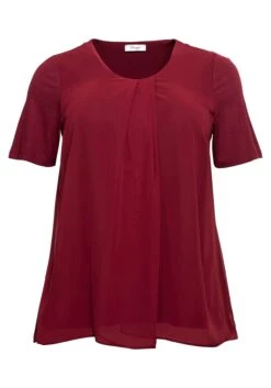 Sheego Blusenshirt Mit Gelegten Falten, Im Lagenlook 8 Sheego Blusenshirt Mit Gelegten Falten, Im Lagenlook -Shego Kleidung Geschaft 13496400259 037L7 00 SH