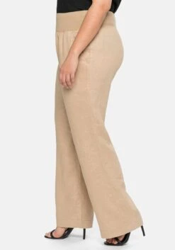 Sheego Hose Im Marlene-Schnitt Aus Leinen-Viskose-Mix -Shego Kleidung Geschaft 13892100787 04CAX 02 SH