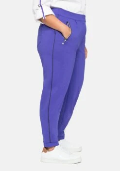 Sheego Joggpants Mit Gummibund Und Druckknöpfen -Shego Kleidung Geschaft 14003100184 043C4 02 SH