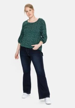 Sheego Bootcut Jeans Mit REPREVE® Polyesterfasern 12 Sheego Bootcut Jeans Mit REPREVE® Polyesterfasern -Shego Kleidung Geschaft 14018100332 0436I 02 SH