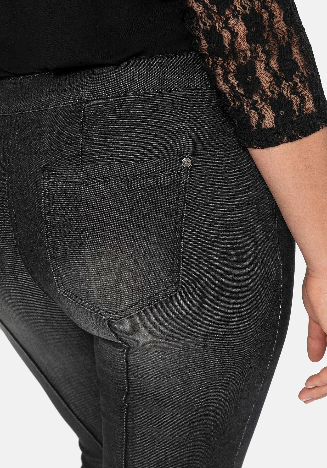 Skinny Power-Stretch-Jeans Mit Streckenden Biesen 7 Skinny Power-Stretch-Jeans Mit Streckenden Biesen – Bild 7