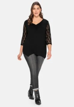 Skinny Power-Stretch-Jeans Mit Streckenden Biesen 12 Skinny Power-Stretch-Jeans Mit Streckenden Biesen -Shego Kleidung Geschaft 14019800341 03XTN 02 SH