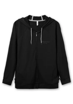 Sheego Sweatjacke Mit Flockprint, Kapuze Und Tunnelzug 8 Sheego Sweatjacke Mit Flockprint, Kapuze Und Tunnelzug -Shego Kleidung Geschaft 14020100289 03WQJ 00 SH