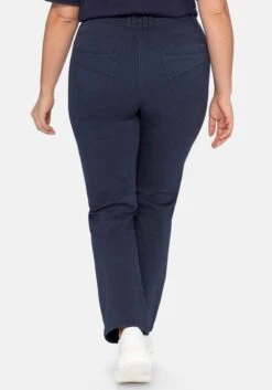 Sheego Gerade Stretchhose In Twill-Qualität -Shego Kleidung Geschaft 14021600018 03XO3 02 SH