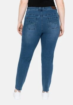 Sheego Slim Jeans Mit Vorverlegter Teilungsnaht -Shego Kleidung Geschaft 14026100053 043JN 02 SH