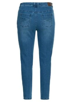Sheego Slim Jeans Mit Vorverlegter Teilungsnaht -Shego Kleidung Geschaft 14026100053 043JQ 00 SH