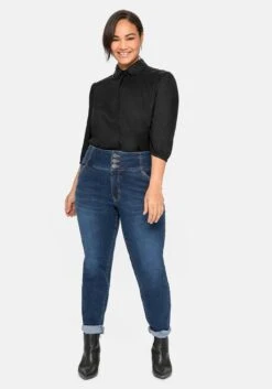 Sheego Slim Jeans In Curvy-Schnitt ANNE, Mit High-Waist-Bund -Shego Kleidung Geschaft 14026200330 043IO 02 SH