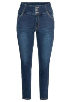 Sheego Slim Jeans In Curvy-Schnitt ANNE, Mit High-Waist-Bund -Shego Kleidung Geschaft 14026200330 043IQ 00 SH
