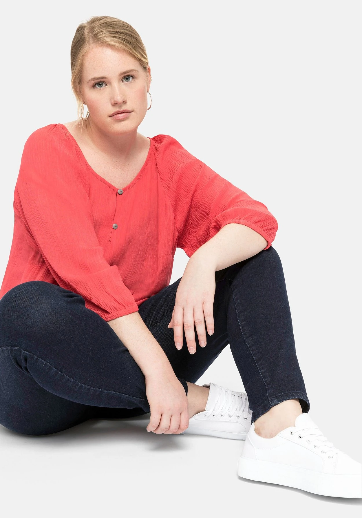 Sheego Skinny Jeans Mit Gummibund Und Push-up-Effekt 7 Sheego Skinny Jeans Mit Gummibund Und Push-up-Effekt – Bild 7