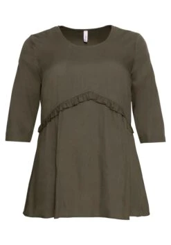 Sheego Tunika Mit Dekorativer Rüsche An Der Taille -Shego Kleidung Geschaft 14041900172 043ZK 00 SH