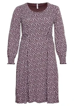 Sheego Jerseykleid Mit Alloverdruck Und Taillen-Bindeband 9 Sheego Jerseykleid Mit Alloverdruck Und Taillen-Bindeband -Shego Kleidung Geschaft 14063500283 03Z0X 00 SH