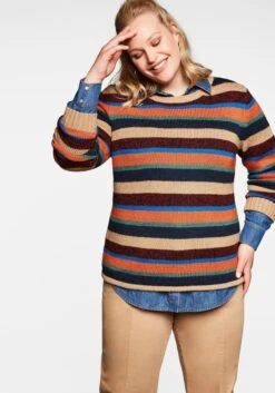 Sheego Hose OLIVIA Mit High-Waist-Bund Und Naht Vorn -Shego Kleidung Geschaft 14081801385 0451T 00 SH