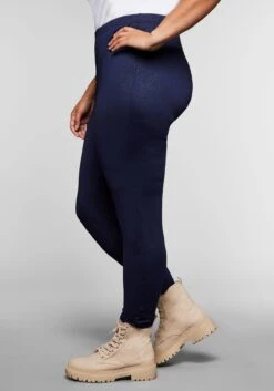 Sheego Leggings Aus Jersey, Mit Alloverdruck -Shego Kleidung Geschaft 14088202018 045T6 00 SH