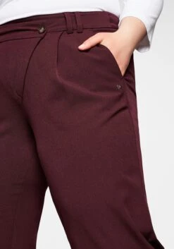 Sheego Weite Hose Mit Asymmetrischem Verschluss -Shego Kleidung Geschaft 14104200283 044YF 00 SH