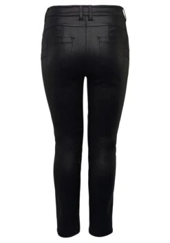 Sheego Schmale Hose Mit Glitzerdruck-Beschichtung -Shego Kleidung Geschaft 14104400289 045SD 00 SH