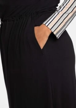 Sheego Blusenkleid Mit Knopfleiste Und Streifen -Shego Kleidung Geschaft 14181000289 04994 02 SH