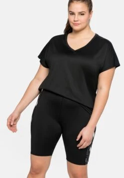 Sheego Funktions-Radlerhose Mit Seitlichem Muster 15 Sheego Funktions-Radlerhose Mit Seitlichem Muster -Shego Kleidung Geschaft 14194800289 048YZ 00 SH