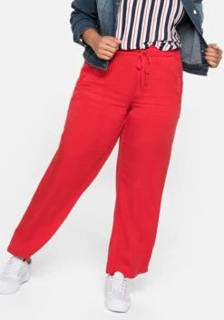 Sheego Gerade Joggpants Mit Elastischem Gummischlupfbund -Shego Kleidung Geschaft 14195701758 0482I 02 SH