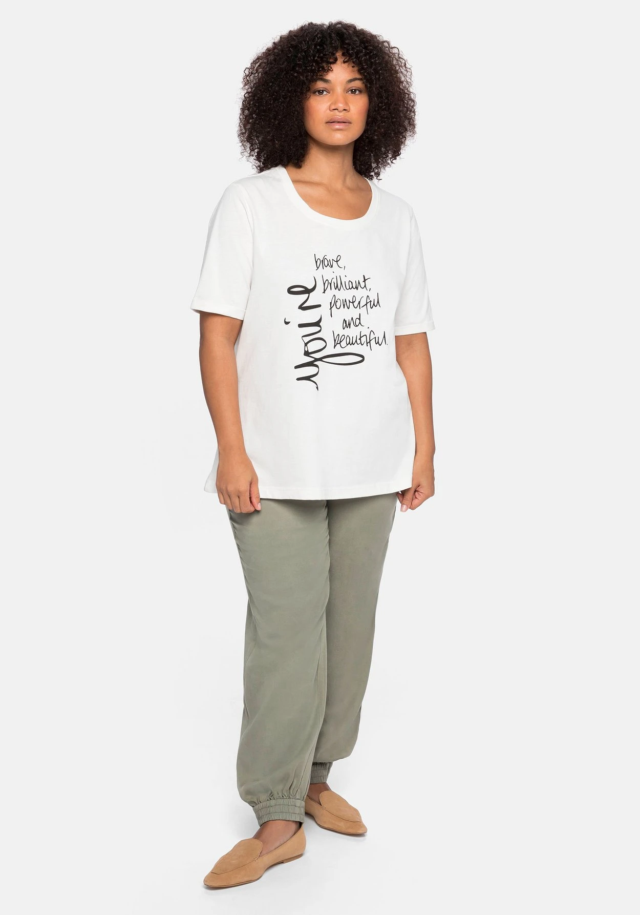 Sheego Joggpants Mit Goldfarbenen Details 5 Sheego Joggpants Mit Goldfarbenen Details – Bild 5