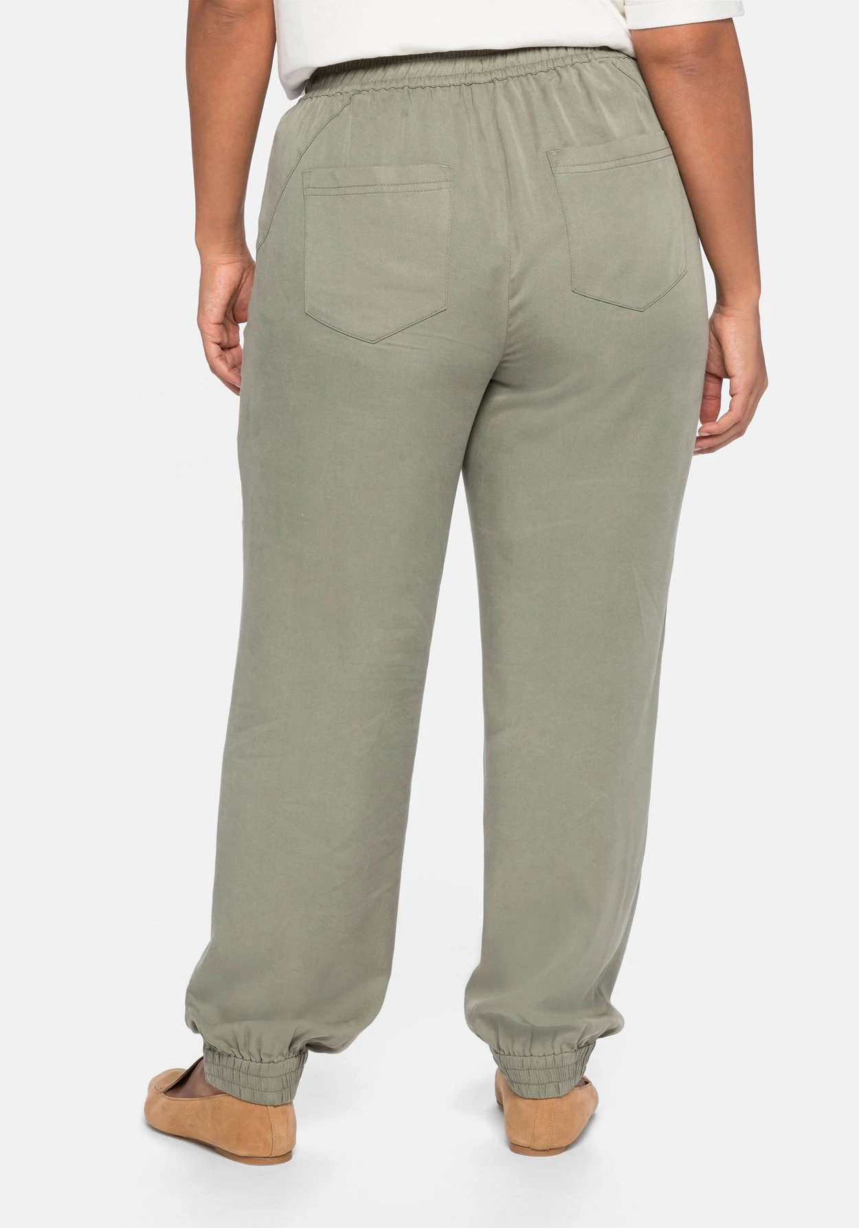 Sheego Joggpants Mit Goldfarbenen Details 3 Sheego Joggpants Mit Goldfarbenen Details – Bild 3