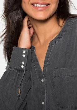 Sheego Jeanstunika In Longform, Mit Hoch Angesetzter Taille -Shego Kleidung Geschaft 14199402072 0480G 02 SH