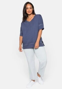 Sheego Joggpants Ingerader Form, Mit Eingrifftaschen -Shego Kleidung Geschaft 14211300108 048D6 02 SH