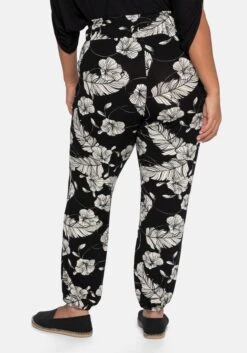 Sheego Strandhose Im Joggpants-Stil, Mit Alloverprint -Shego Kleidung Geschaft 14255000404 04A76 02 SH