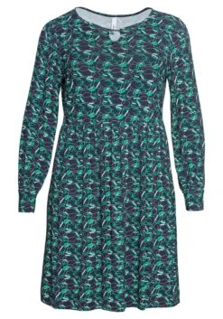 Sheego Jerseykleid Mit Alloverdruck Und Schlüssellochdetail 9 Sheego Jerseykleid Mit Alloverdruck Und Schlüssellochdetail -Shego Kleidung Geschaft 14297900452 04AGY 00 SH