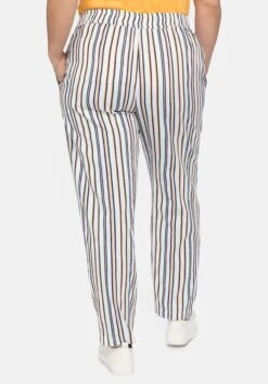 Sheego Schlupfhose Mit Elastischem Bund Und Bindeband -Shego Kleidung Geschaft 14372201098 04B96 02 SH