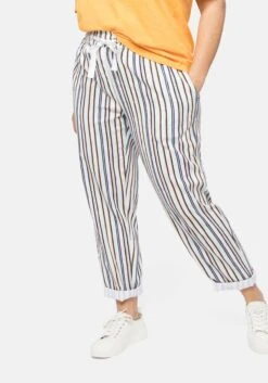 Sheego Schlupfhose Mit Elastischem Bund Und Bindeband -Shego Kleidung Geschaft 14372201098 04B9C 02 SH