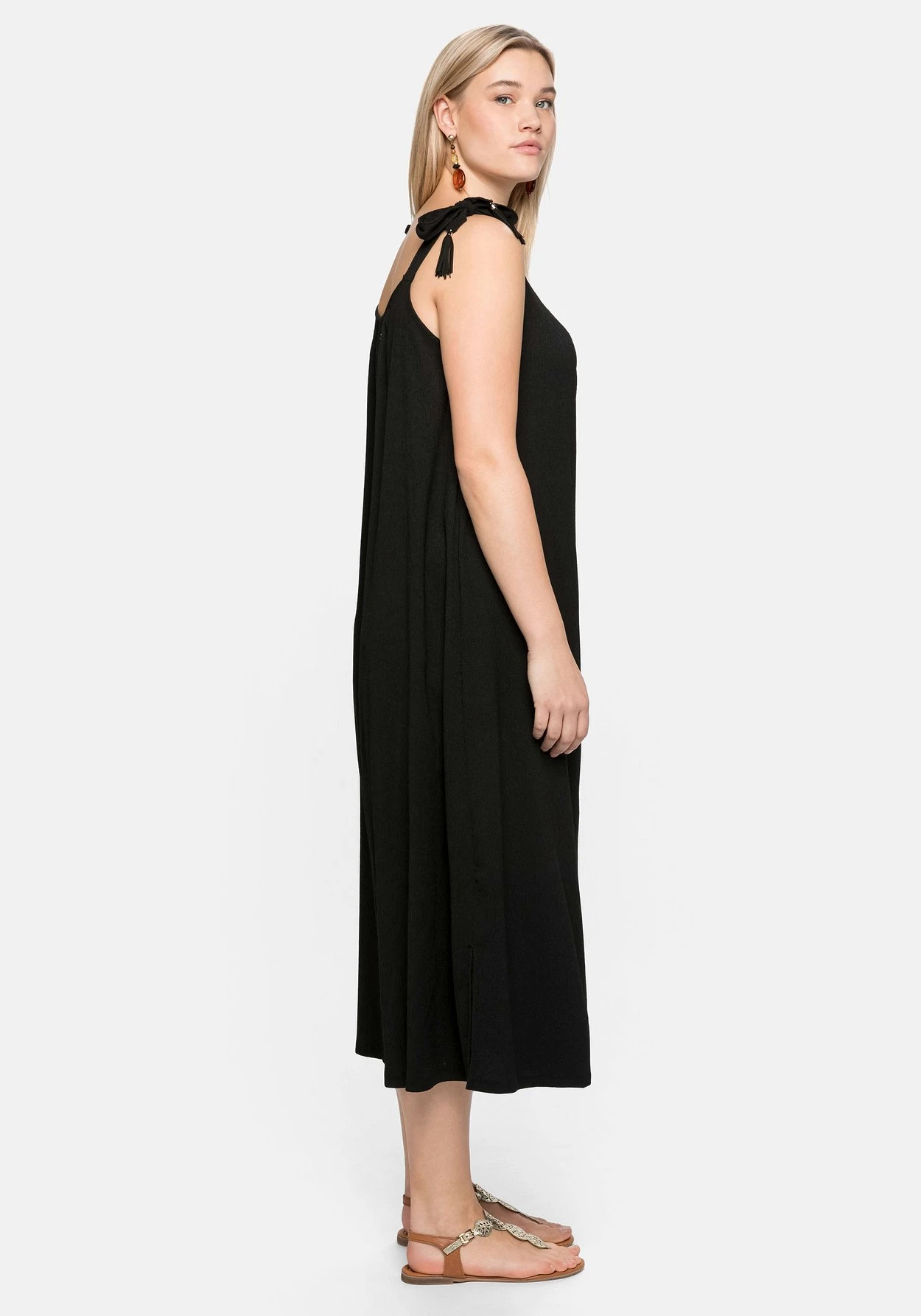 Sheego Midi-Jerseykleid In A-Linie, Mit Verspielten Details 2 Sheego Midi-Jerseykleid In A-Linie, Mit Verspielten Details – Bild 2