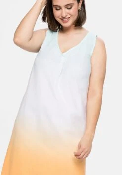 Sheego Ärmelloses Shirtkleid In Batik-Optik, In A-Linie 11 Sheego Ärmelloses Shirtkleid In Batik-Optik, In A-Linie -Shego Kleidung Geschaft 14389600429 04BF0 02 SH