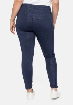 Sheego Leggings Mit Animalprint Und Ziernähten -Shego Kleidung Geschaft 14395400452 04C1Q 02 SH