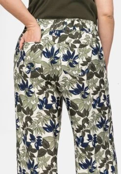 Sheego Weite Hose Mit Alloverdruck Und Schlupfbund 14 Sheego Weite Hose Mit Alloverdruck Und Schlupfbund -Shego Kleidung Geschaft 14404400006 04CH2 02 SH