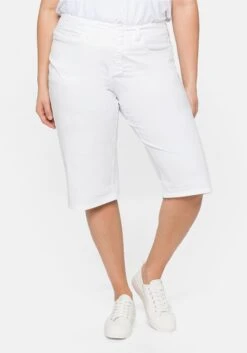 Sheego Bermudas Mit IndividuellemSaumaufschlag 15 Sheego Bermudas Mit IndividuellemSaumaufschlag -Shego Kleidung Geschaft 14409100010 04CRF 02 SH