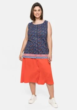 Sheego Tanktop Mit Paisley-Alloverdruck -Shego Kleidung Geschaft 14412500524 04CPE 02 SH