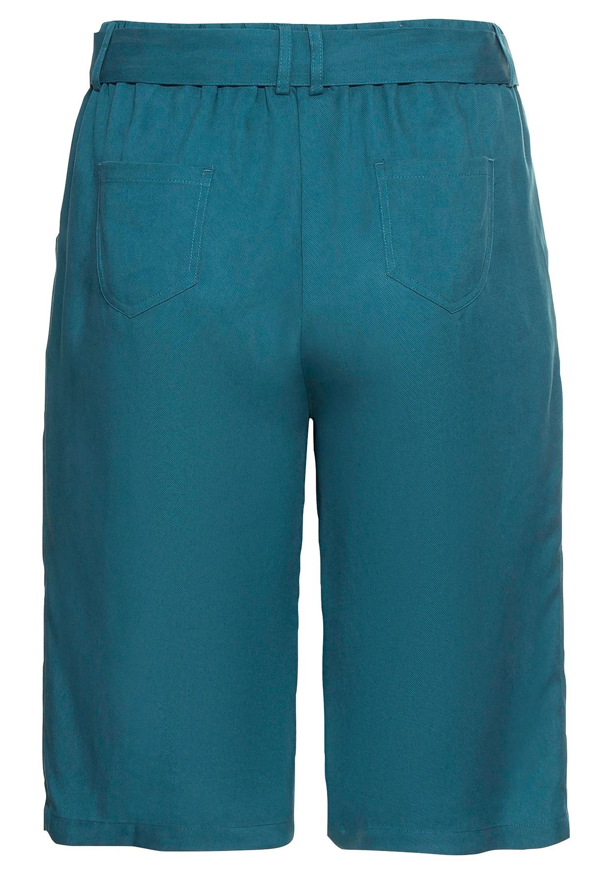Sheego Bermudas Mit Stoffgürtel, Aus TENCEL™ Lyocell 6 Sheego Bermudas Mit Stoffgürtel, Aus TENCEL™ Lyocell – Bild 6