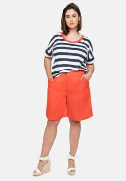 Sheego Bermudas Mit Bügelfalten Und Eingrifftaschen 12 Sheego Bermudas Mit Bügelfalten Und Eingrifftaschen -Shego Kleidung Geschaft 14418201756 04CHZ 02 SH